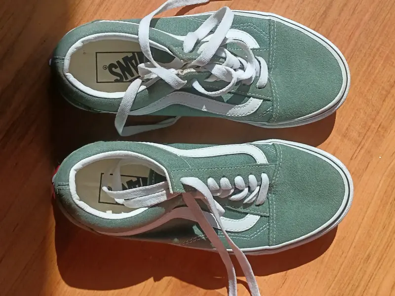 Zapatillas Vans verdes clásicas - 1