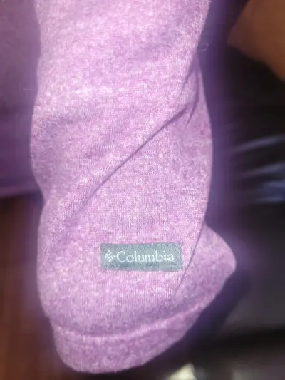Chaqueta Morada Columbia con Capucha para Mujer - miniatura 5