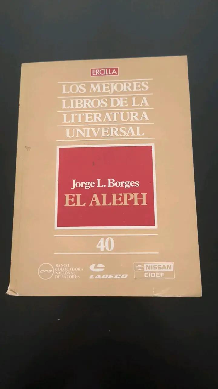 Libro El Aleph de Jorge L. Borges