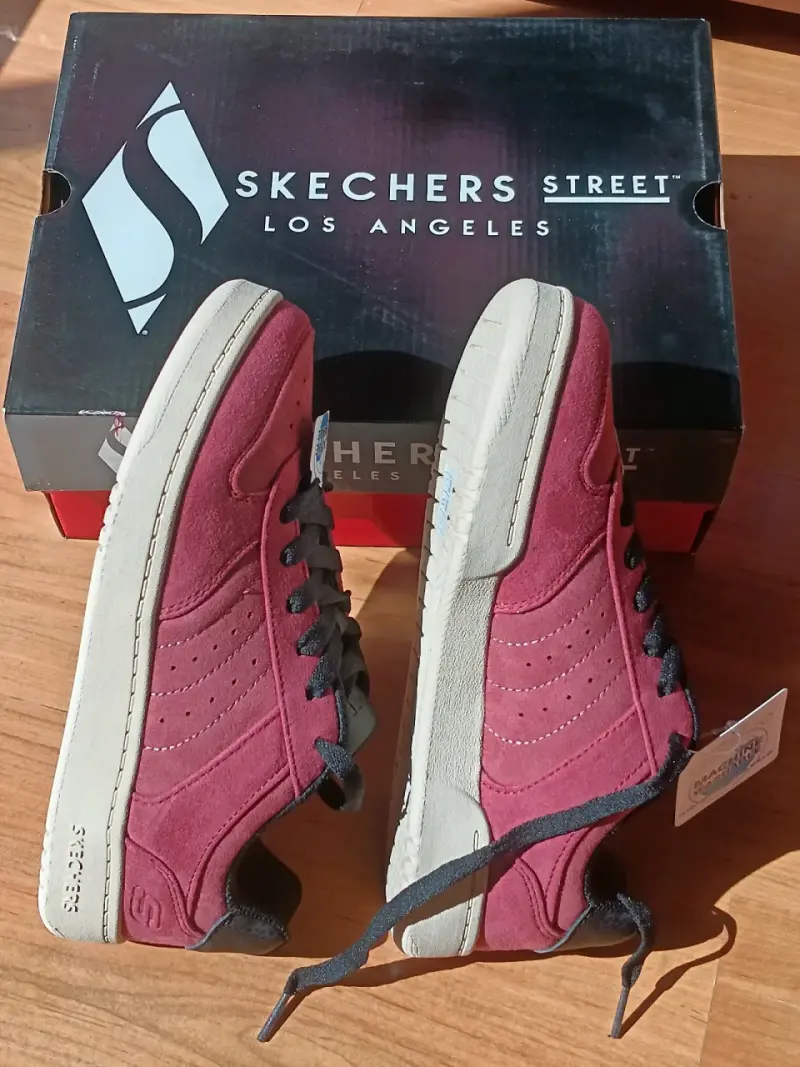 Zapatillas Skechers Street Los Angeles rojas - 2