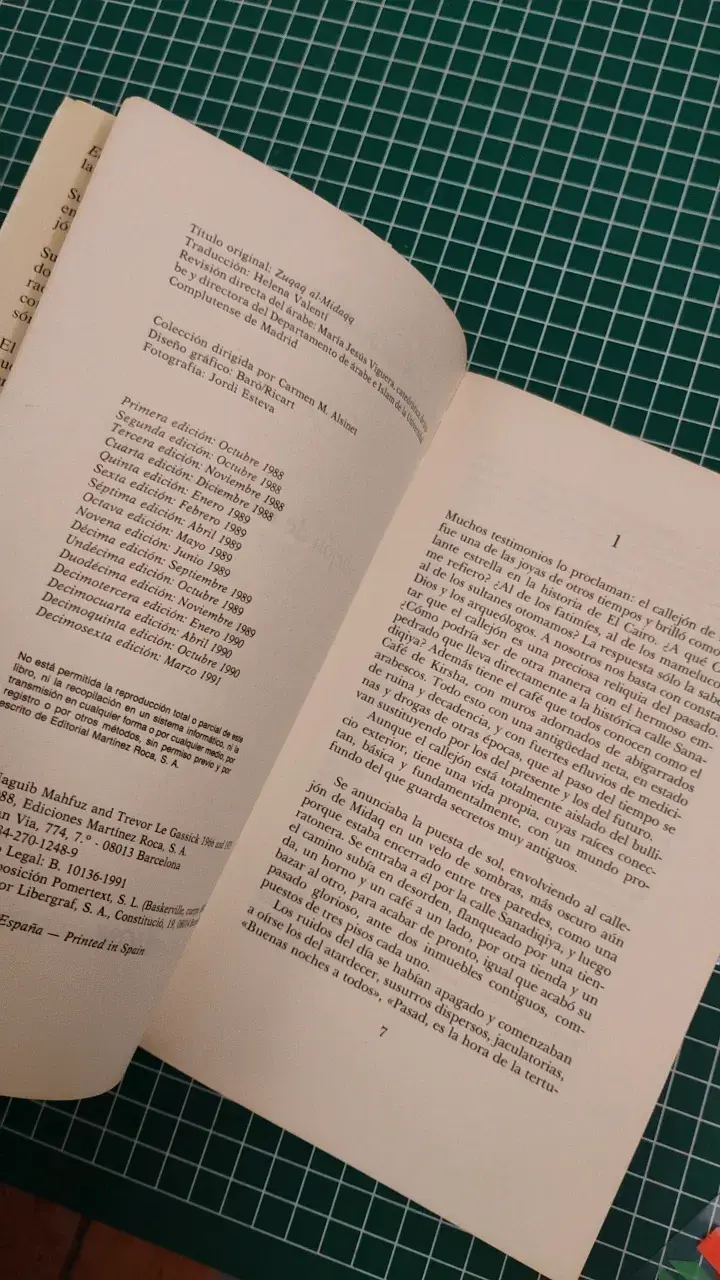 Libro 'El callejón de los milagros' de Naguib Mahfuz - 5