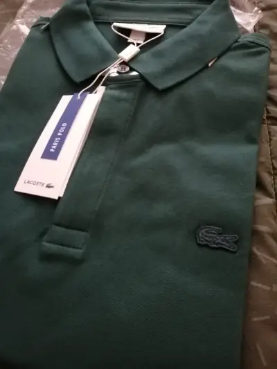 Polera Polo Verde Lacoste LPH5522, L,verde, Nueva - miniatura 1