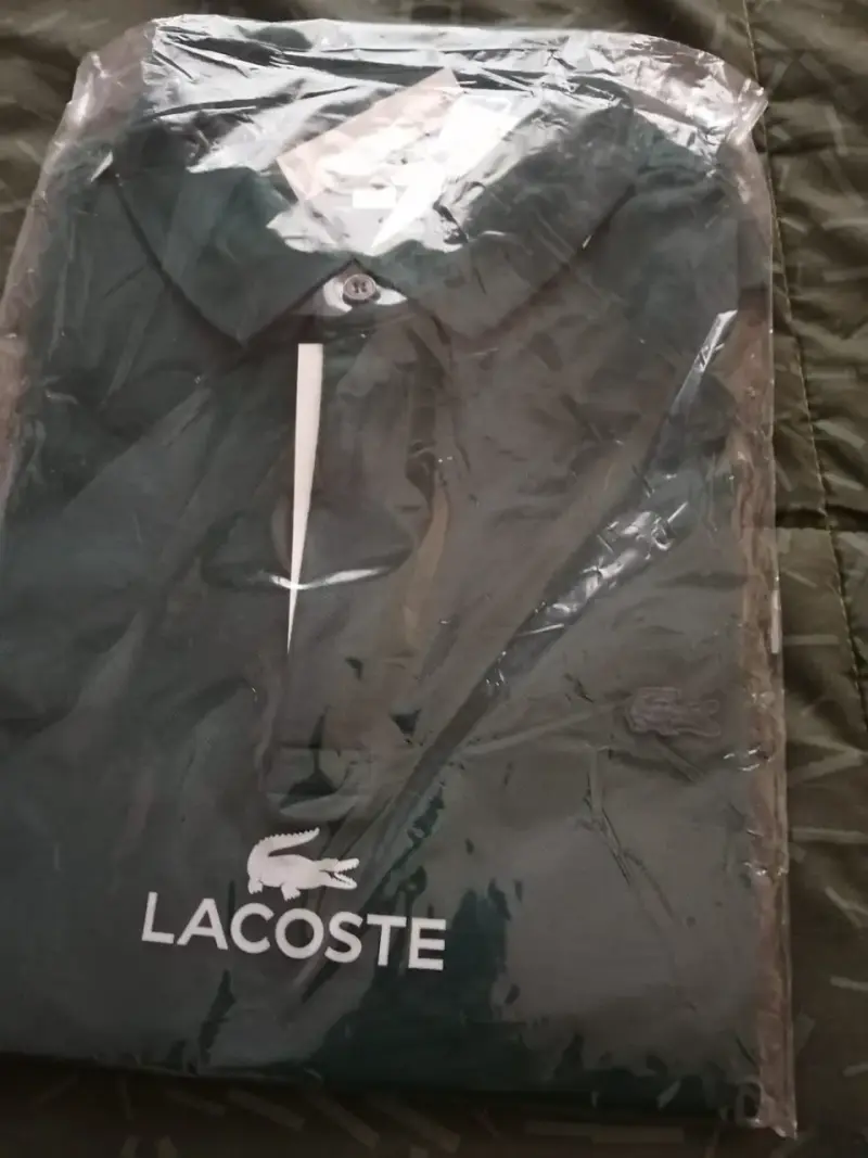 Polera Polo Verde Lacoste LPH5522, L,verde, Nueva - 3