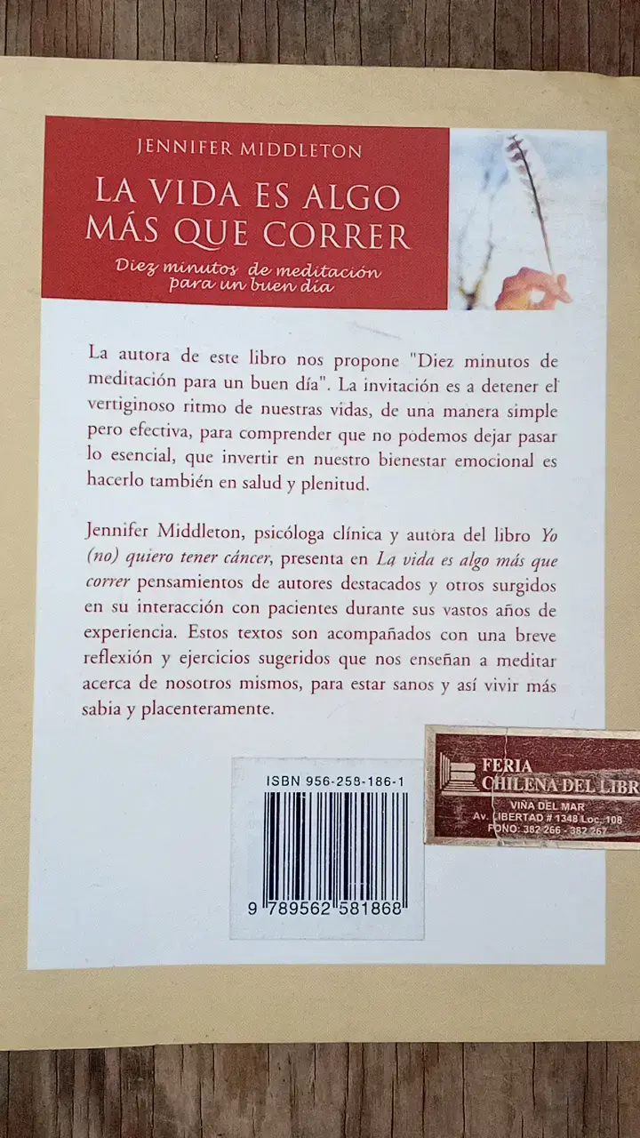 Libro 'La Vida Es Algo Más Que Correr' de Jennifer Middleton - 2