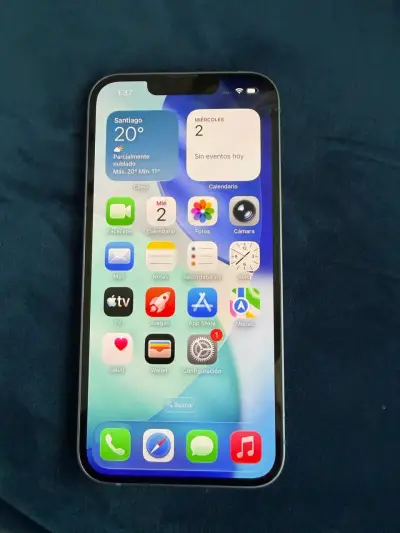 iPhone 14 azul en buen estado 128 gb - miniatura 2