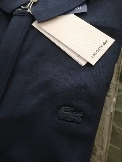 Polera Polo Lacoste Azul Marino, mod PH5522, Nueva - miniatura 1