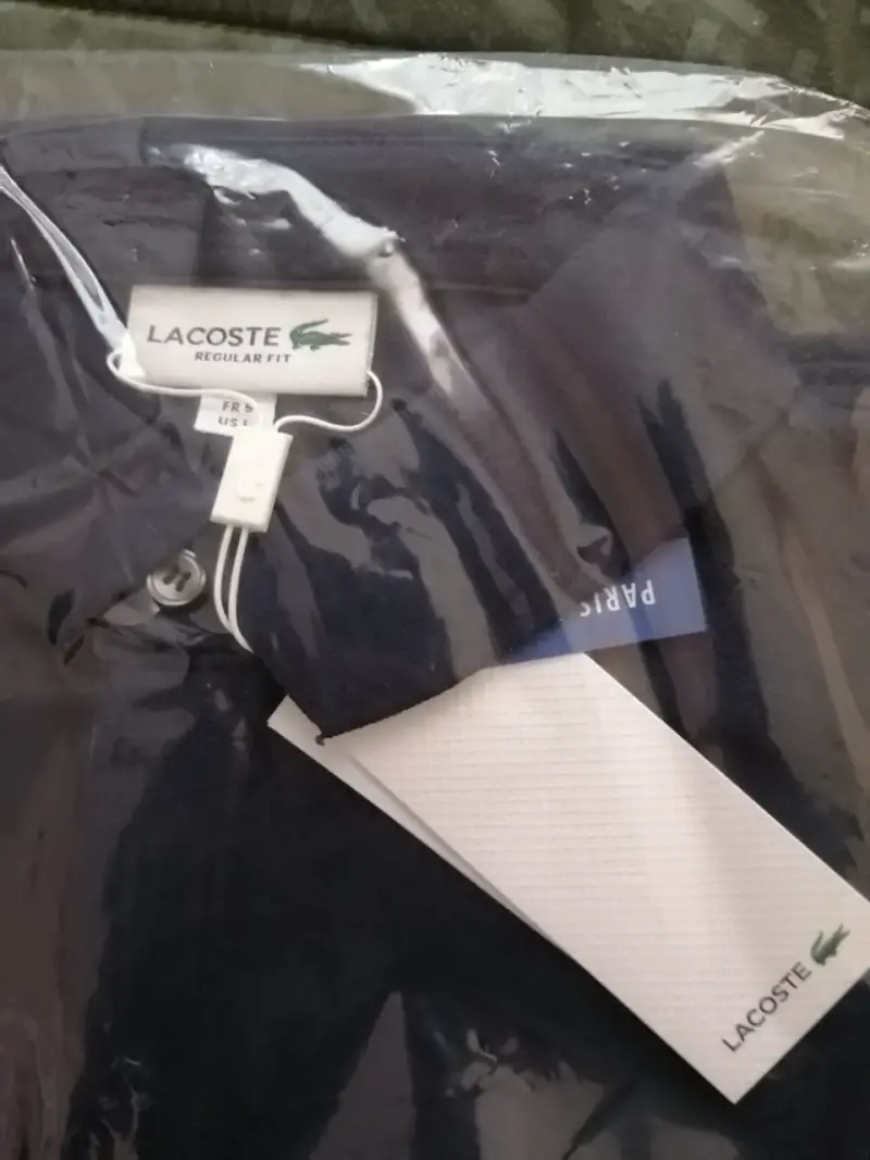 Polera Polo Lacoste Azul Marino, mod PH5522, Nueva - 6