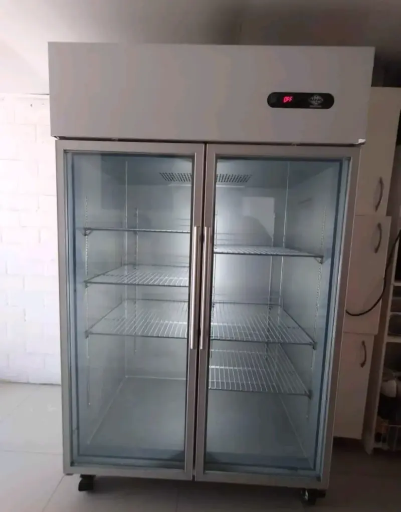 Refrigerador industrial de doble puerta con vidrio - 2