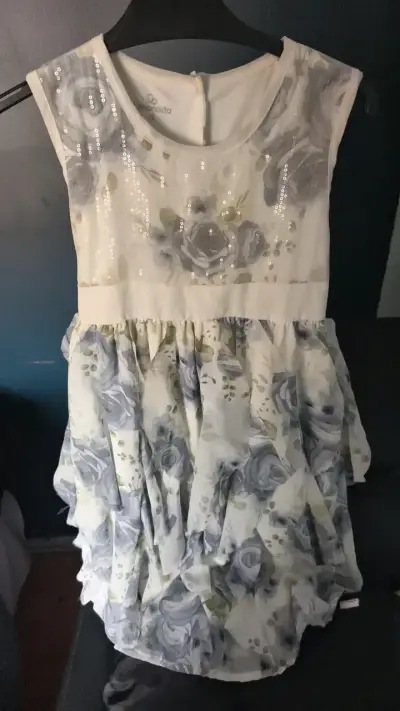 Vestido de niña con flores Limonada talla 12 - miniatura 2