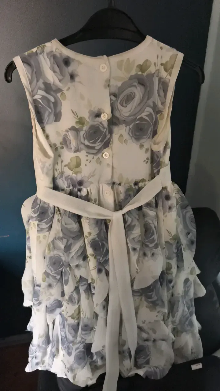 Vestido de niña con flores Limonada talla 12 - 3