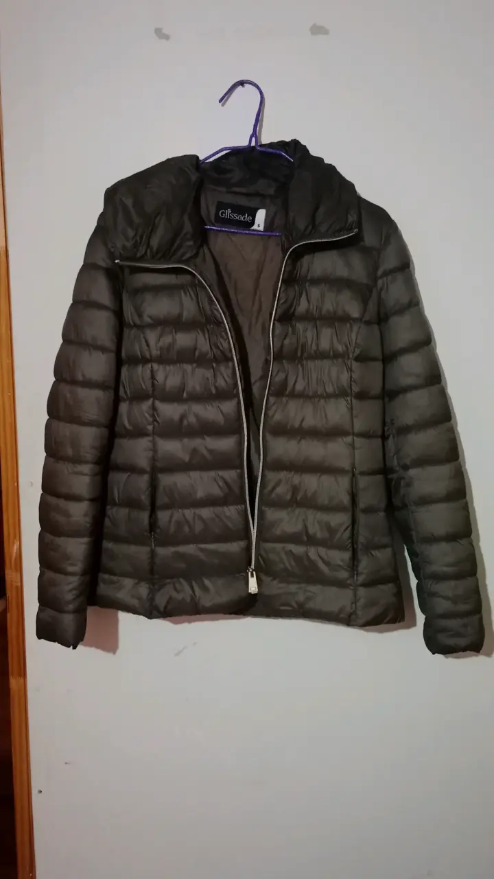 Chaqueta acolchada negra Glissade para mujer