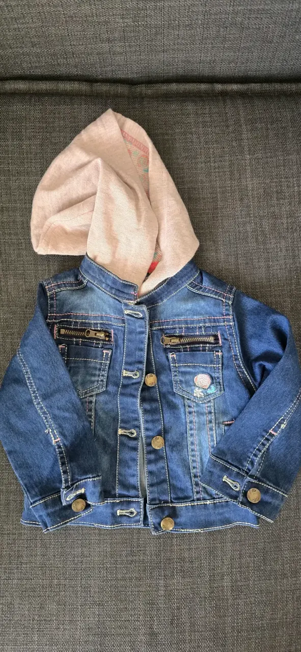 Abrigo rojo Conglio para niña talla 4 - 12