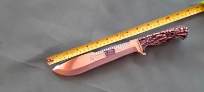 Cuchillo Aitor Survival Vasco Impecable Pieza Unic - miniatura 3