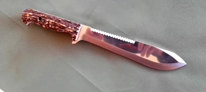 Cuchillo Aitor Survival Vasco Impecable Pieza Unic - 4