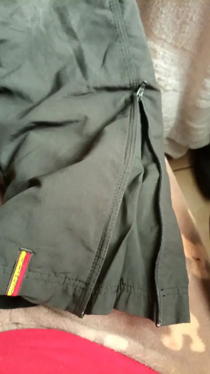Pantalones deportivos negros para hombre L - 2