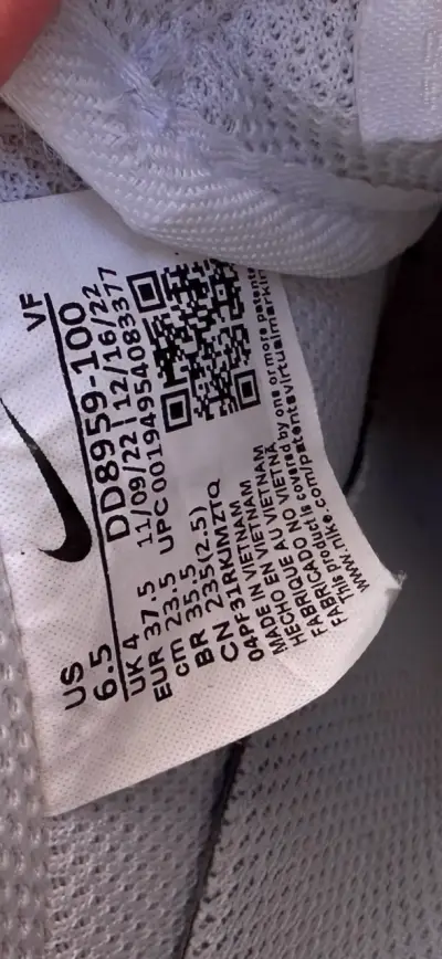 Zapatillas Nike Air Force 1 '07 All White Original - miniatura 4