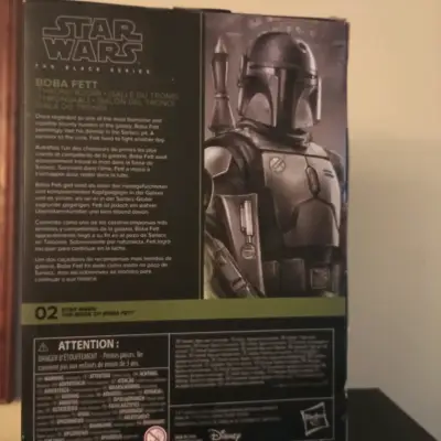 Figura de acción Boba Fett Star Wars Black Series - miniatura 4