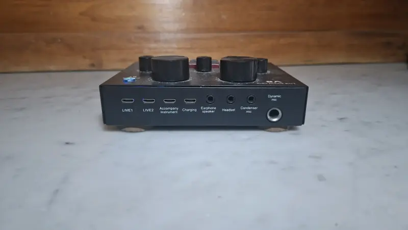 Tarjeta de sonido V8 con efectos de audio - 3
