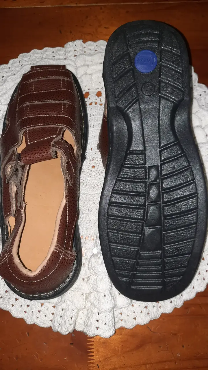 Zandalias de cuero hombre N°41 - 2
