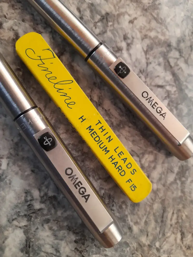 Portaminas Y Boligrafo Parker Para Omega En Caja - 5