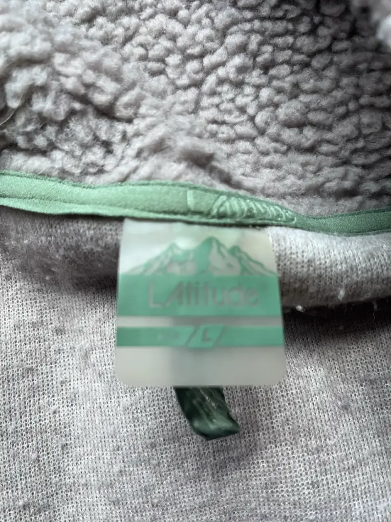 Chaqueta de lana y acolchada verde Latitude - 3