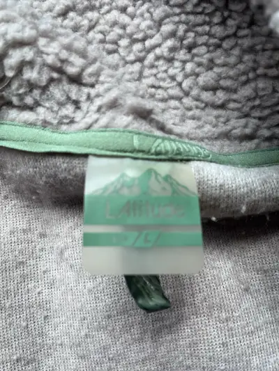 Chaqueta de lana y acolchada verde Latitude - miniatura 3