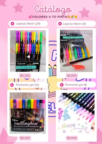 Set de Lápices y Plumones de Colores - miniatura 4