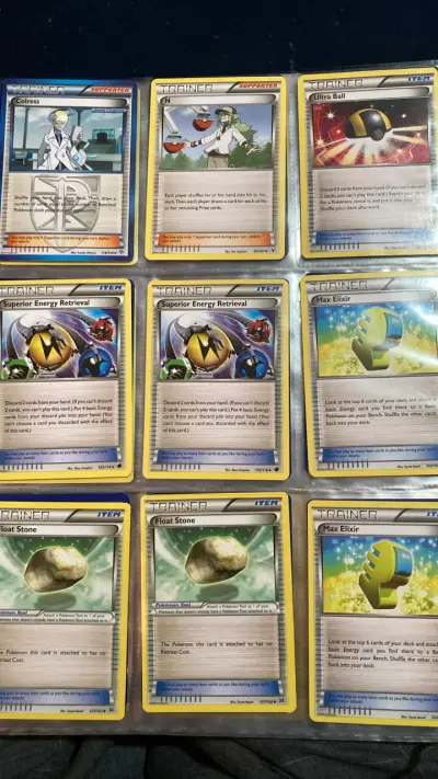Colección de cartas Pokémon Trainer y Item y energ - miniatura 1