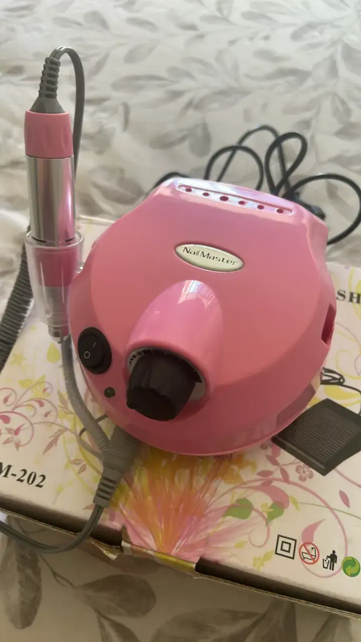 Pulidor de Uñas Eléctrico Rosa Nail Master - 2