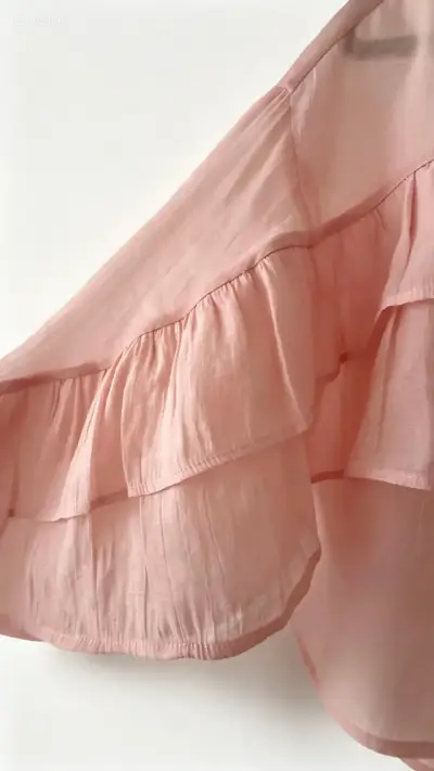 Blusa Zara rosada talla M - miniatura 4