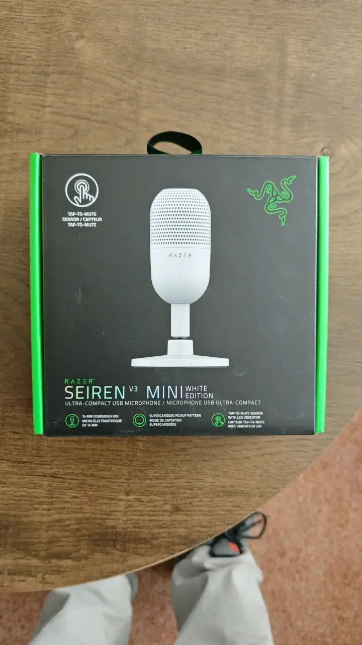 Micrófono USB Razer Seiren V3 Mini Blanco - 1