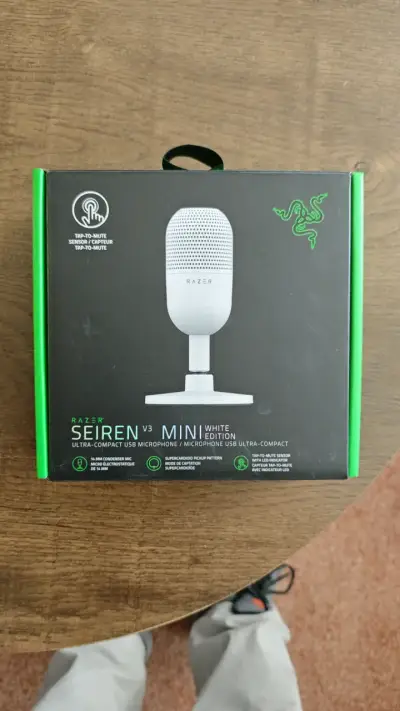 Micrófono USB Razer Seiren V3 Mini Blanco - miniatura 1