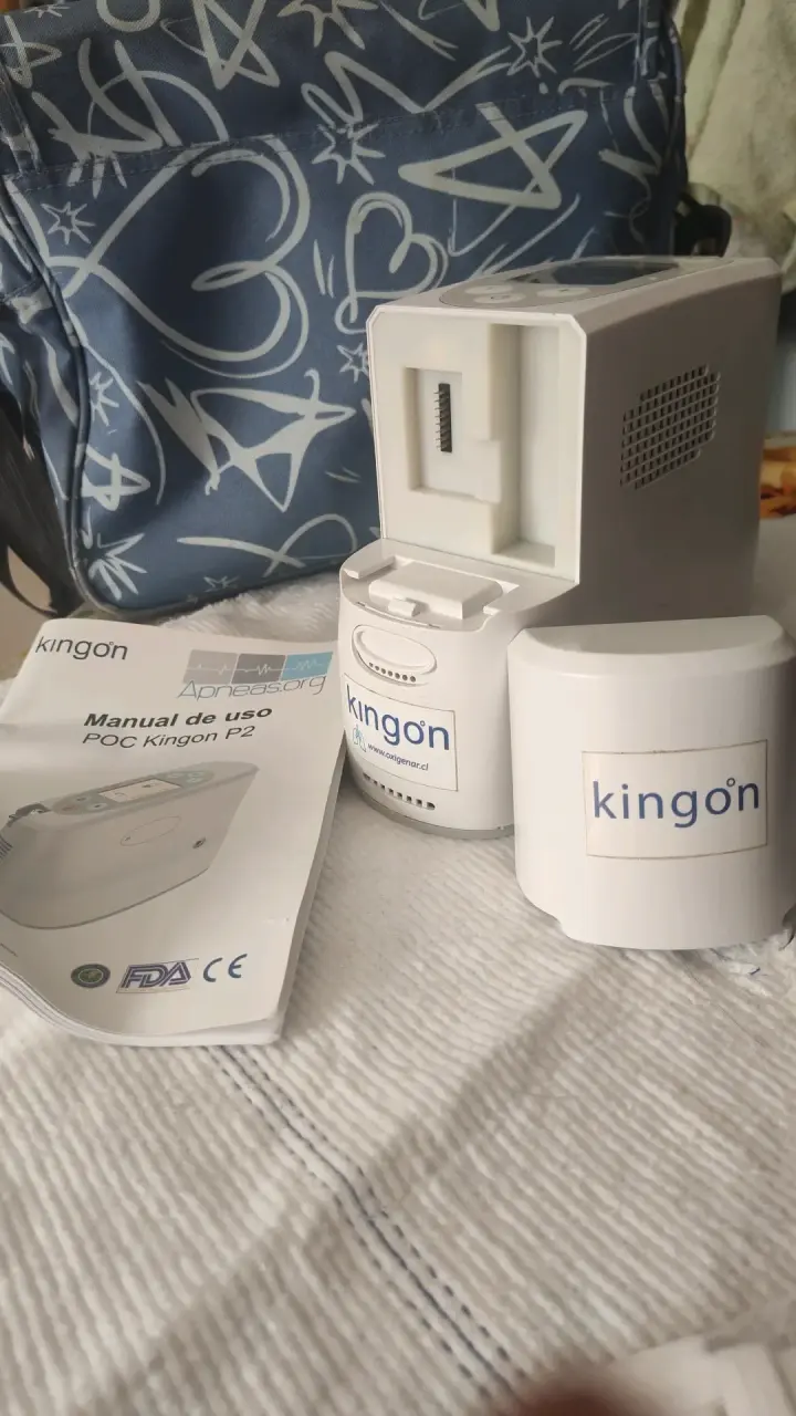 Concentrador de Oxígeno Portátil Kingon P2 - 1