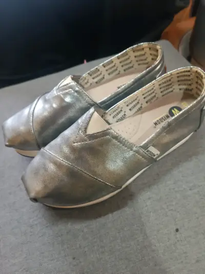 Zapatos planos plateados Wisdom talla 39 - miniatura 1