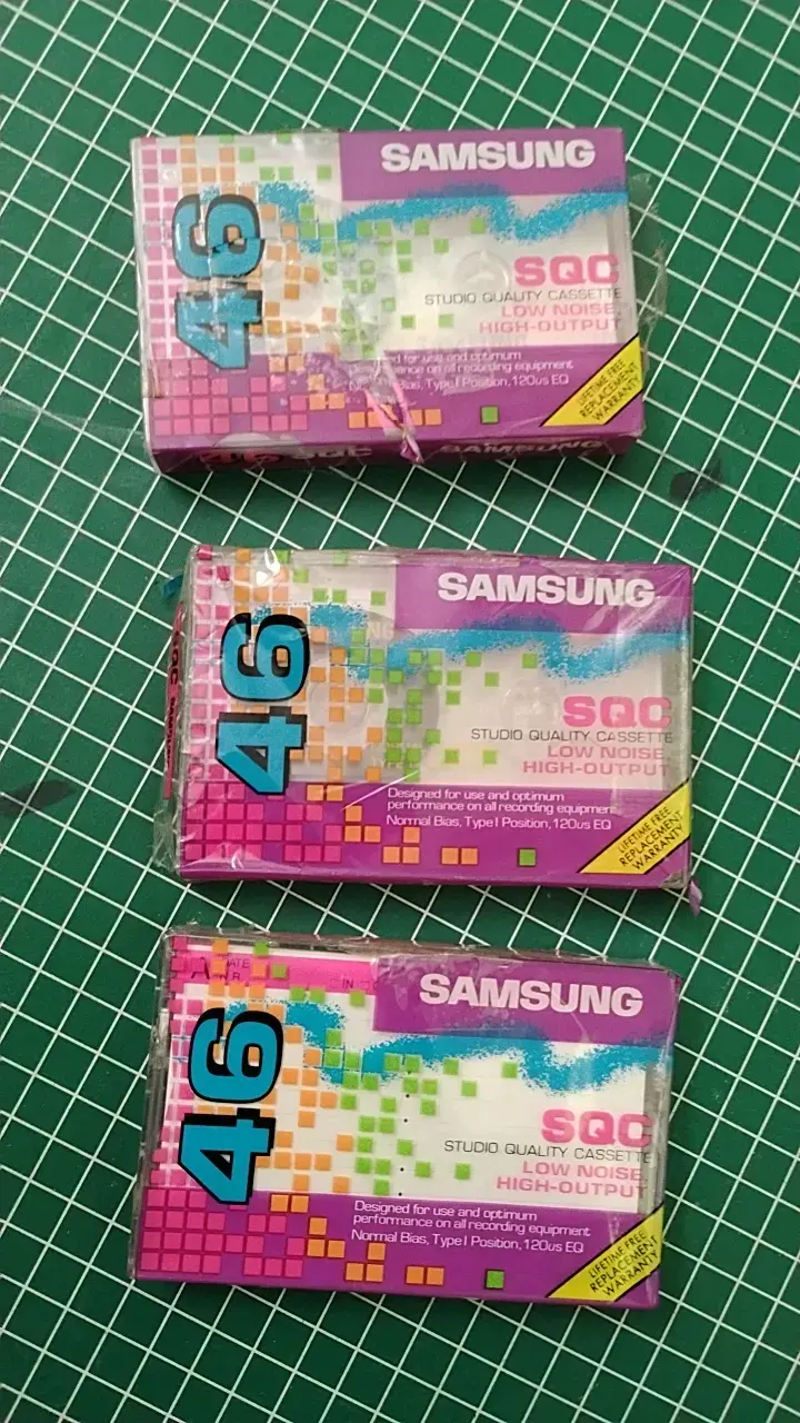 Cassettes Samsung SQC 46 minutos - 1