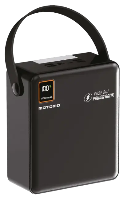 Power Bank Motomo 100000mAh con Carga Rápida - miniatura 1