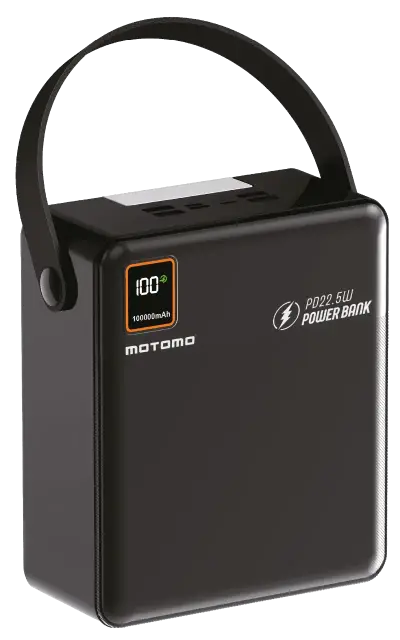 Power Bank Motomo 100000mAh con Carga Rápida - miniatura 5