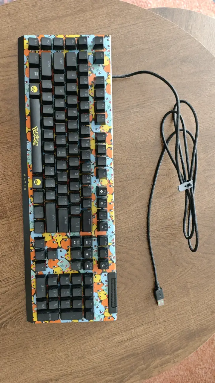 Teclado mecánico Razer edición Pokémon
