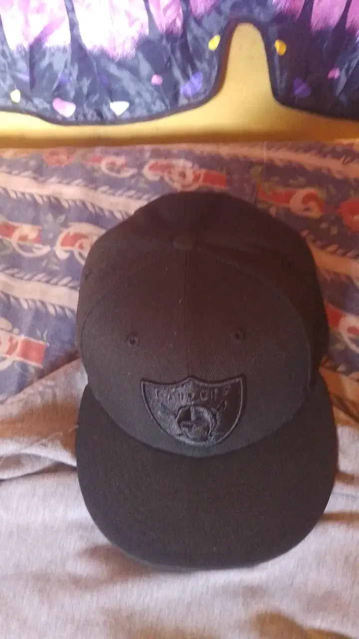 Gorra NEW ERA negra Raiders estilo snapback - 4