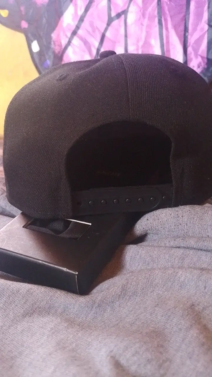 Gorra NEW ERA negra Raiders estilo snapback - 5