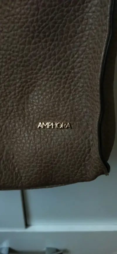 Cartera Amphora en excelente estado color marrón - miniatura 3
