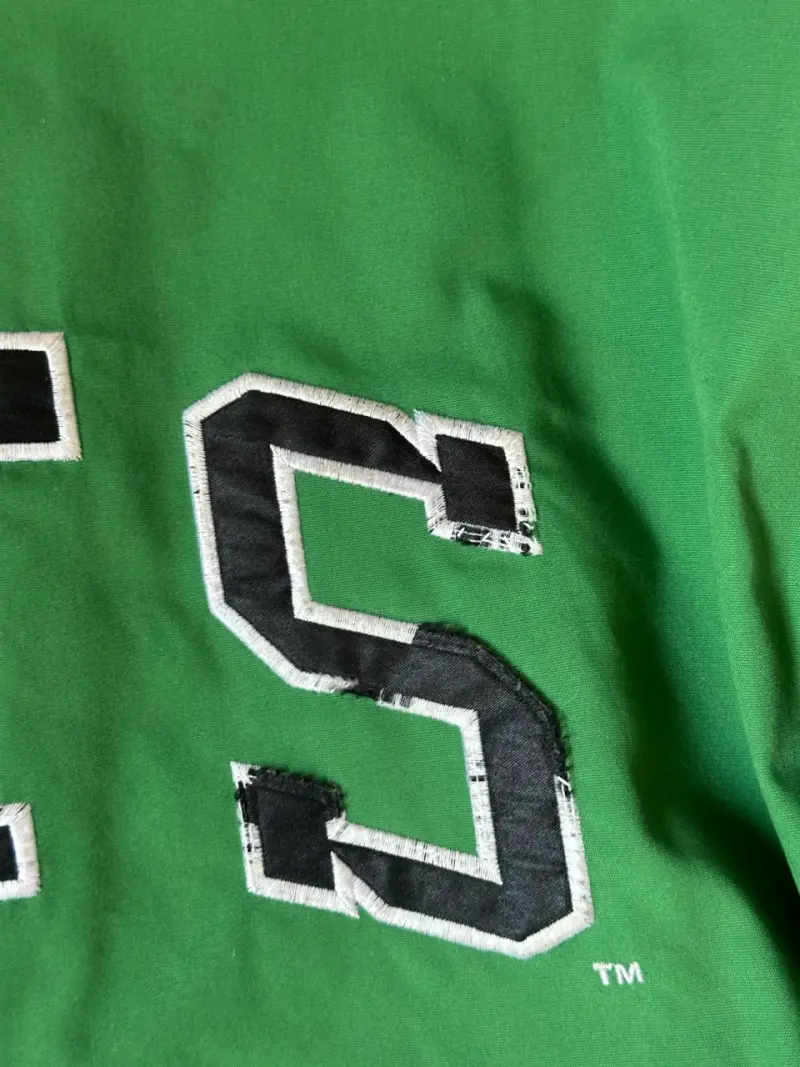 Chaqueta verde Jets Logo 7 vintage - 3