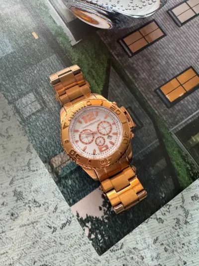 Reloj dorado Chronosport Original - miniatura 1