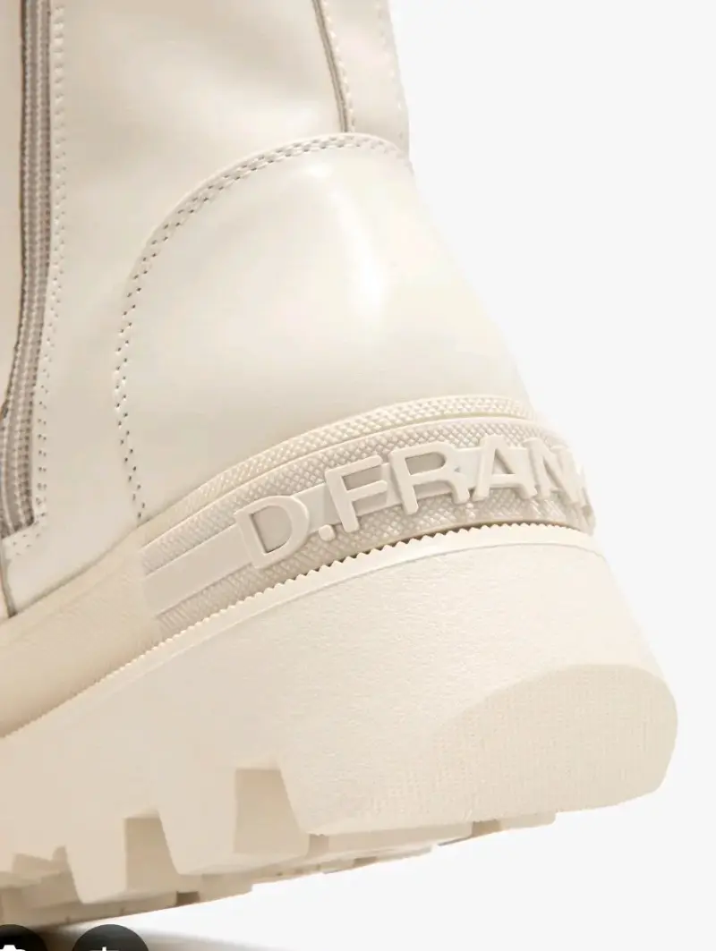 Botas beige D.Franklin con plataforma - 2
