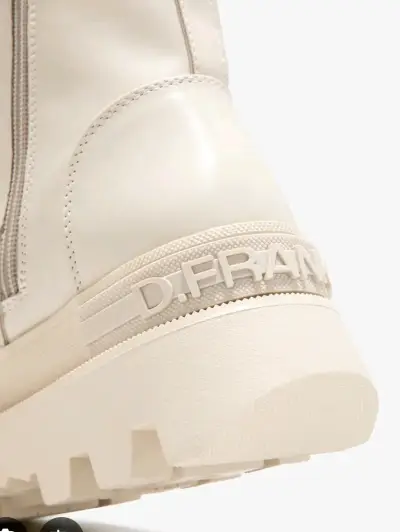 Botas beige D.Franklin con plataforma - miniatura 2