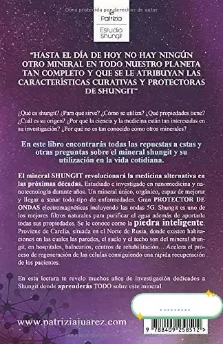 Libro Shungit Original de Patrizia Juárez - 3