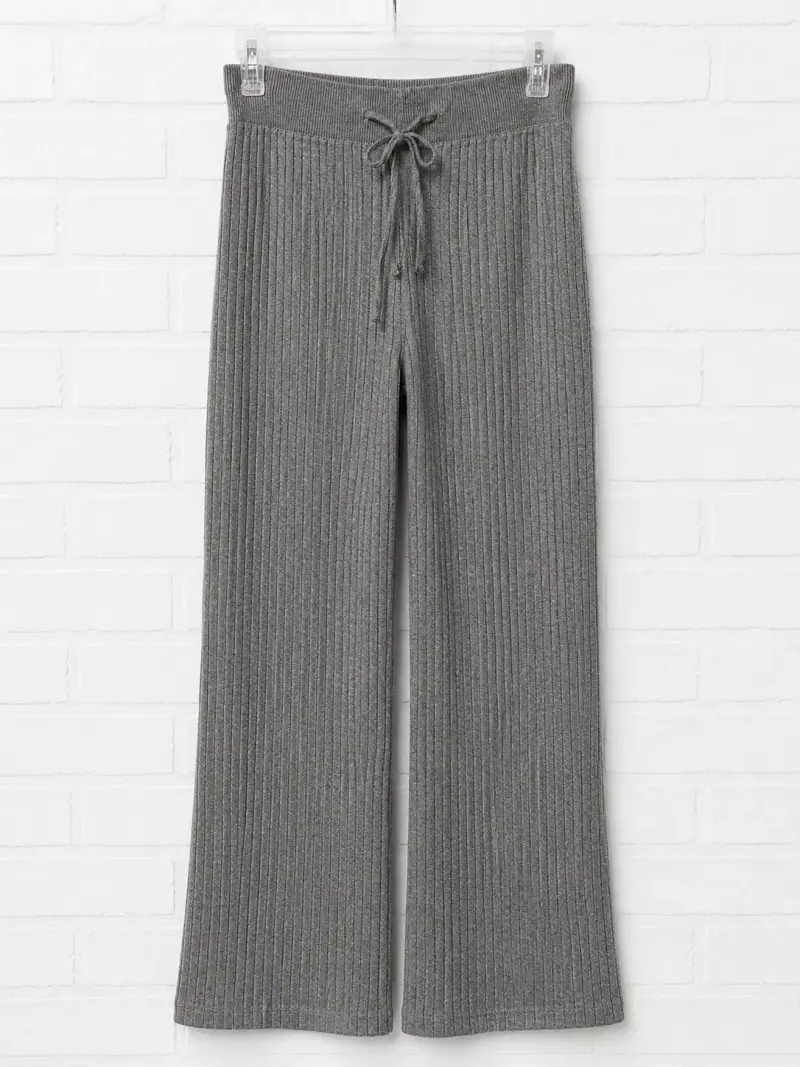 Pantalón de lanilla gris - 2