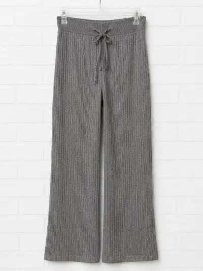 Pantalón de lanilla gris - miniatura 2