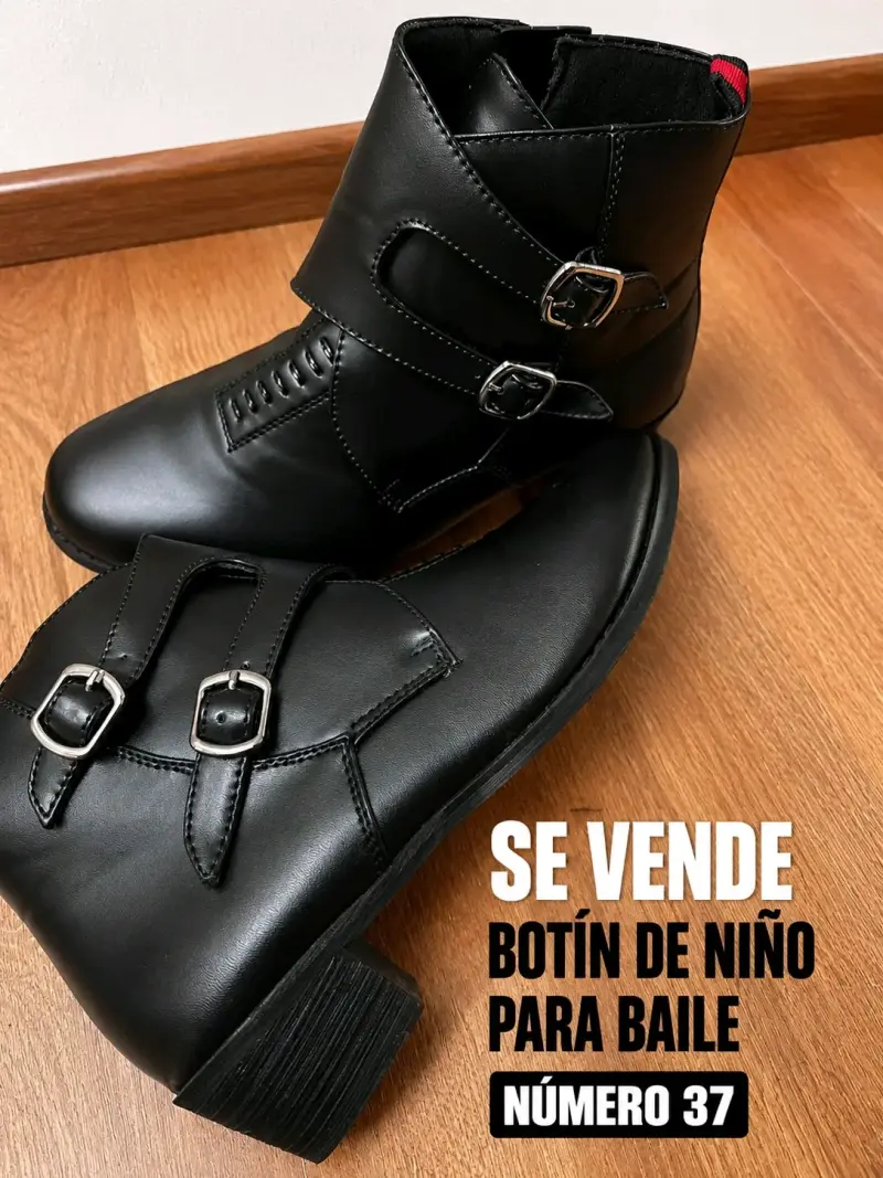 Botines de baile para niño número 37 y niña 35 - 1