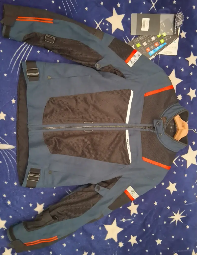 Chaqueta de moto Rev'it Tornado 3 azul - 1